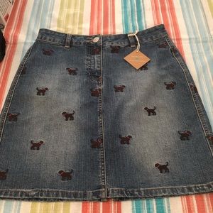 Lilly Pulitzer denim skirt size 0